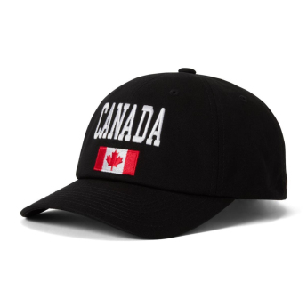 Hokejové reprezentace čepice baseballová kšiltovka Canada Flag black