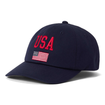 Hokejové reprezentace čepice baseballová kšiltovka USA Flag navy