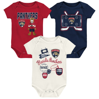 Florida Panthers dětské body Littlest Player 3Pk Creeper Se