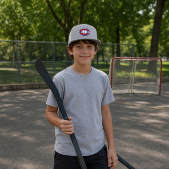 Montreal Canadiens dětská čepice baseballová kšiltovka Ace In The Hole Flatbrim Snapb