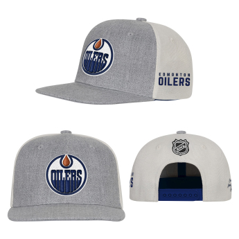 Edmonton Oilers dětská čepice baseballová kšiltovka Ace In The Hole Flatbrim Snapb