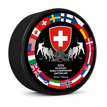 Hokejové reprezentace puk Ice Hockey World Championship Switzerland MS 2026