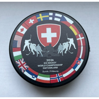 Hokejové reprezentace puk Ice Hockey World Championship Switzerland MS 2026