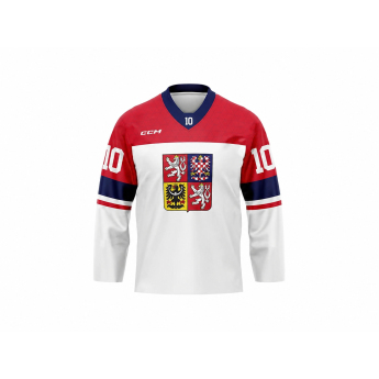 Hokejové reprezentace hokejový dres Roman Červenka #10 CCM Fandres replica 2026 white