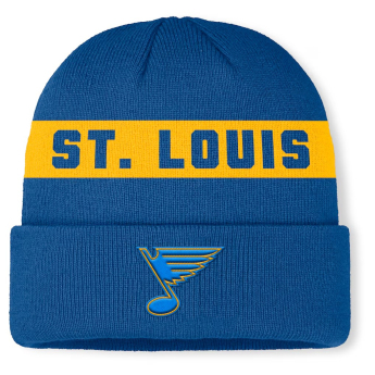 St. Louis Blues čepice NHL Authentic Pro A/Cap Cuffed Beanie