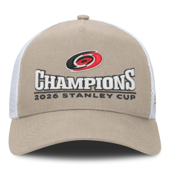 Carolina Hurricanes čepice baseballová kšiltovka NHL 2026 Stanley Cup Champions A-Frame Trucker Adjustable