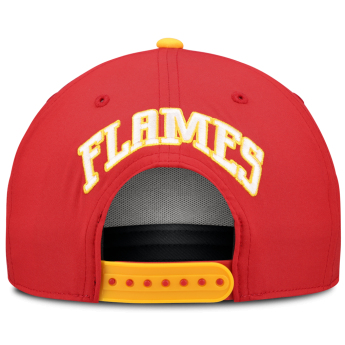 Calgary Flames čepice baseballová kšiltovka NHL On Stage Podium Draft A-Frame Adjustable