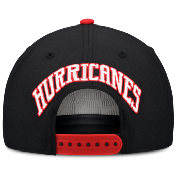 Carolina Hurricanes čepice baseballová kšiltovka NHL Fanatics Black On Stage Podium Draft A-Frame Adjustable