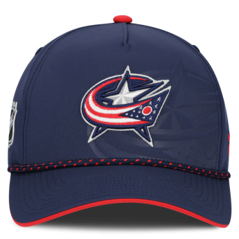 Columbus Blue Jackets čepice baseballová kšiltovka NHL Fanatics On Stage Podium Draft A-Frame Adjustable