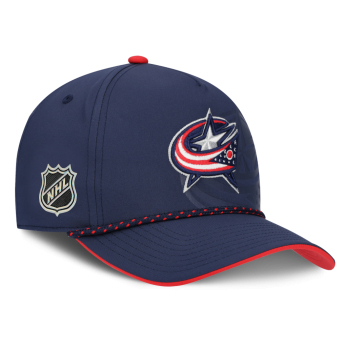 Columbus Blue Jackets čepice baseballová kšiltovka NHL Fanatics On Stage Podium Draft A-Frame Adjustable