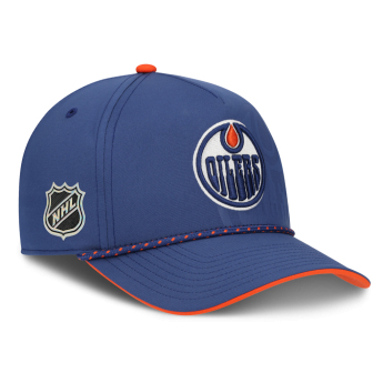 Edmonton Oilers čepice baseballová kšiltovka NHL On Stage Podium Draft A-Frame