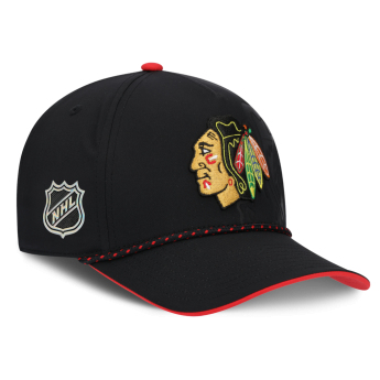 Chicago Blackhawks čepice baseballová kšiltovka NHL On Stage Podium Draft A-Frame Adjustable