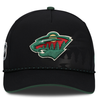 Minnesota Wild čepice baseballová kšiltovka NHL On Stage Podium Draft A-Frame Adjustable
