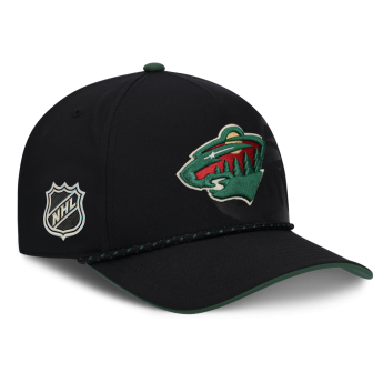 Minnesota Wild čepice baseballová kšiltovka NHL On Stage Podium Draft A-Frame Adjustable