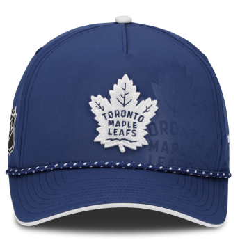 Toronto Maple Leafs čepice baseballová kšiltovka NHL Fanatics Blue On Stage Podium Draft A-Frame