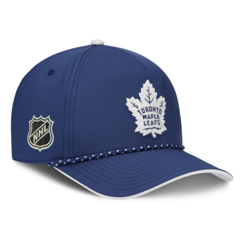 Toronto Maple Leafs čepice baseballová kšiltovka NHL Fanatics Blue On Stage Podium Draft A-Frame