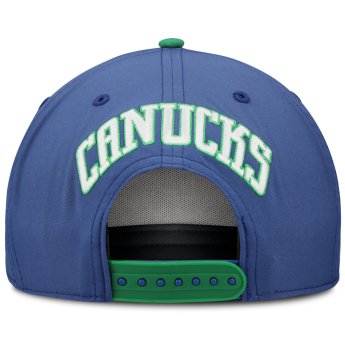 Vancouver Canucks čepice baseballová kšiltovka NHL Fanatics Blue On Stage Podium Draft A-Frame