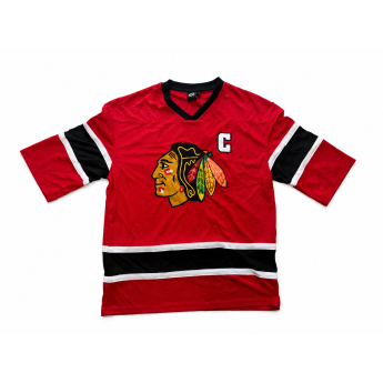 Chicago Blackhawks pánské tričko NHL Soccer Style Jersey Home Style