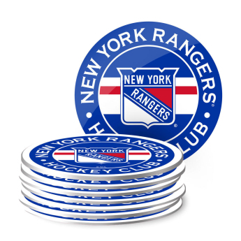 New York Rangers podtácek NHL 8pk Coaster Stripe De