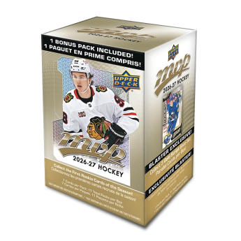 NHL produkty hokejové karty NHL 2026-27 Upper Deck MVP Hockey Blaster Box