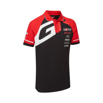 Toyota Gazoo Racing pánské polo tričko redblack WRT 2026