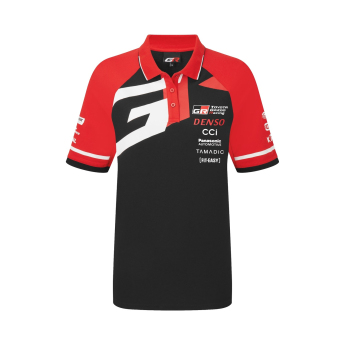 Toyota Gazoo Racing dámské polo tričko redblack WRT 2026