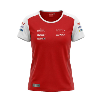 Toyota Gazoo Racing dámské tričko redwhite WEC 2026