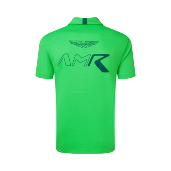 Aston Martin pánské polo tričko WEC greem fluo 2026
