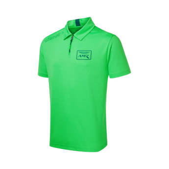 Aston Martin pánské polo tričko WEC greem fluo 2026
