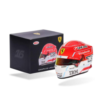 Modely aut a motorek model přilby 1/2 Charles Leclerc 2026