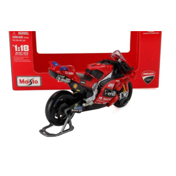 Modely aut a motorek model 1/18 Ducati MotoGP GP25 - Francesco Bagnaia #63