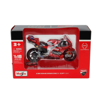 Modely aut a motorek model 1/18 Ducati MotoGP 2025 GP25 - Marc Marquez #93