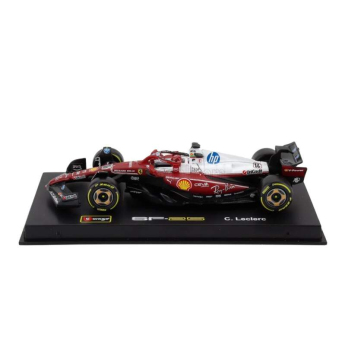 Model Scuderia Ferrari SF-25 BBurago #16 Charles Leclerc Monza 2025 1:43 Signature