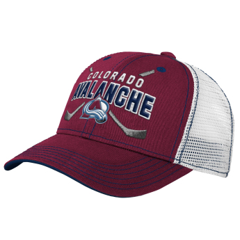 Colorado Avalanche dětská čepice baseballová kšiltovka Lockup Meshback Adjustable