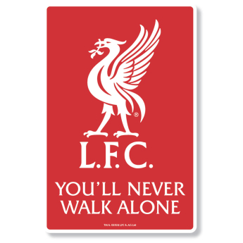 FC Liverpool LED cedule Portrait LED Crest Sign