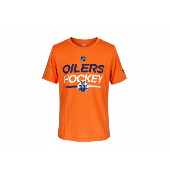 Edmonton Oilers dětské tričko Apro Wordmark Ss Ctn Tee