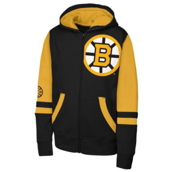 Boston Bruins dětská mikina s kapucí Face Off Fz Flc Hd
