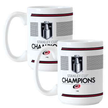 Carolina Hurricanes hrníček NHL 2026 Stanley Cup Champions Two-Piece Set