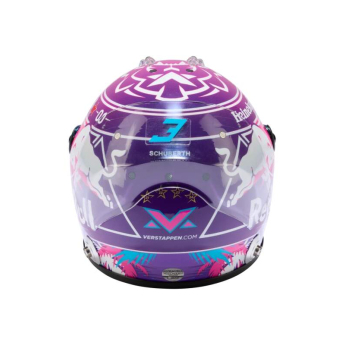 Modely aut a motorek model přilby 1/2 Max Verstappen 2026 Schuberth - Miami