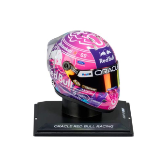 Modely aut a motorek model přilby 1/4 Max Verstappen 2026 Schuberth - MIAMI