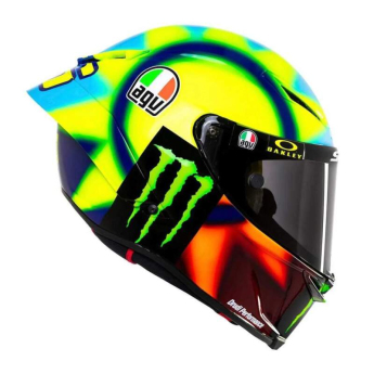 Modely aut a motorek model přilby 1:5 MotoGP Valentino Rossi season 2021