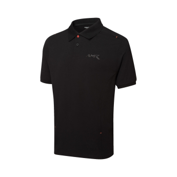 Aston Martin pánské polo tričko AMR Logo black 2026