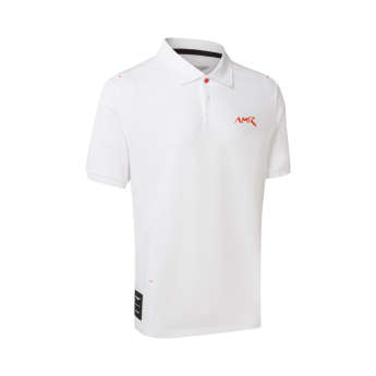Aston Martin pánské polo tričko AMR Logo white 2026