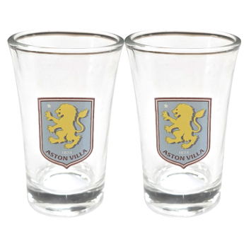 Aston Villa sada 2 panáků 2pk Shot Glass Set