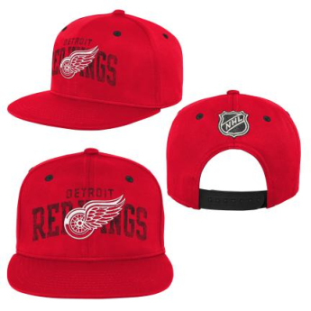 Detroit Red Wings dětská čepice flat kšiltovka Life Style Printed Snapback