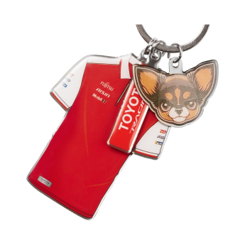 Toyota Gazoo Racing přívěšek na klíče #7 Chihuahua WEC 2026