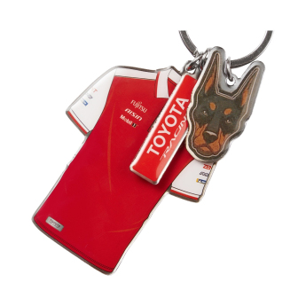 Toyota Gazoo Racing přívěšek na klíče #8 Doberman WEC 2026