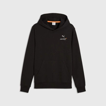 Mikina s kapucí McLaren F1 černá s logem Puma - volnočasová edice - XXL