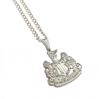 Newcastle United řetízek na krk s přívěškem Silver Plated Pendant & Chain XL