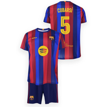 FC Barcelona dětský set replika Home Cubarsi